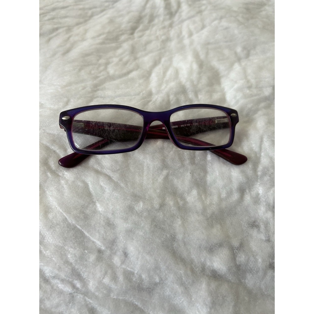 Ray Ban RB 1530 3666 46-16-125 Kids Eyeglasses Purple Frames Only